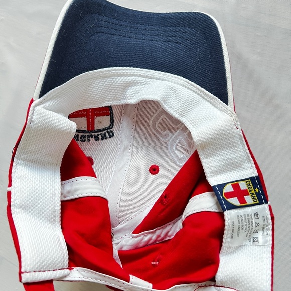 England 1966 World Cup Baseball Cap red Boy's Size 52 St George Cross Football - Picture 6 of 7